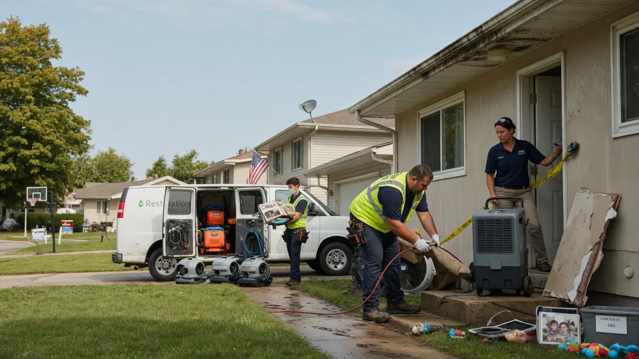 Water Damage Restoration in Plain City, OH near me